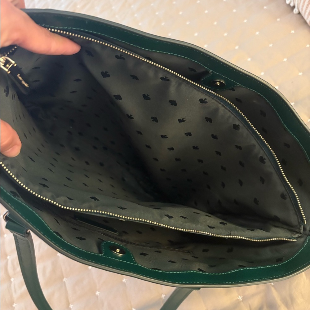 Kate Spade Emerald Green Shoulder Bag - Picture 4 of 5